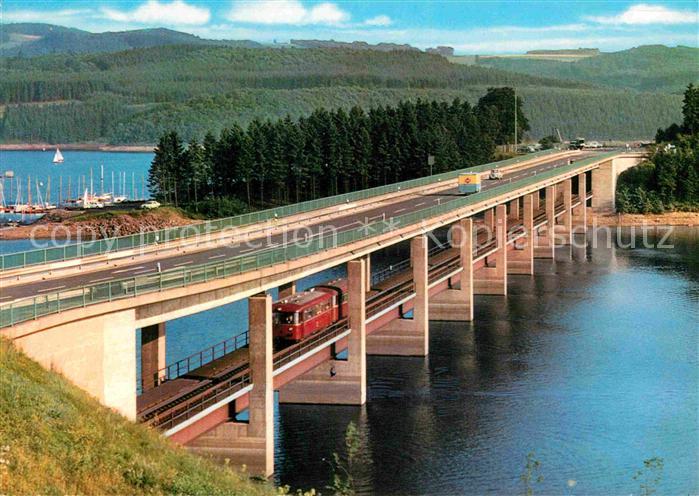 Biggesee Doppelstoeckige Listertalbruecke