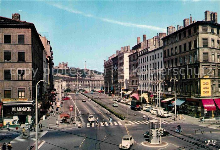 Lyon France Place Gabriel Peri Cours Gambetta