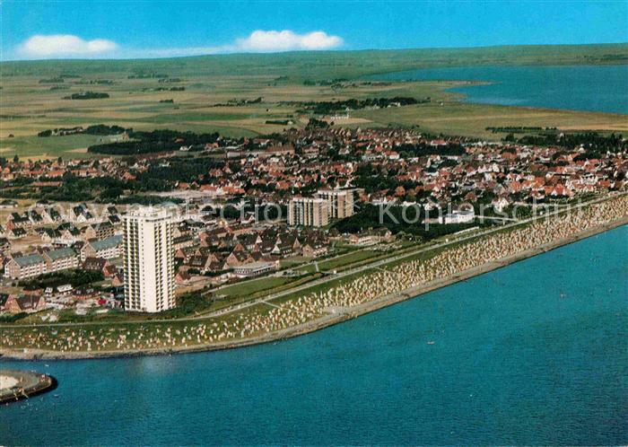 Buesum Nordseebad Fliegeraufnahme