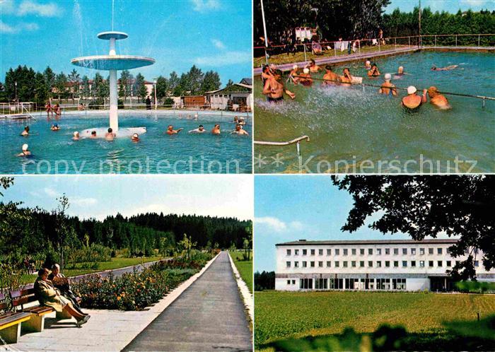 Bad Fuessing Heilbad Kurpark Promenade