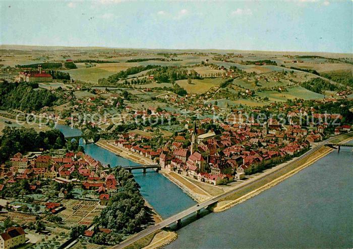 Vilshofen Donau Fliegeraufnahme