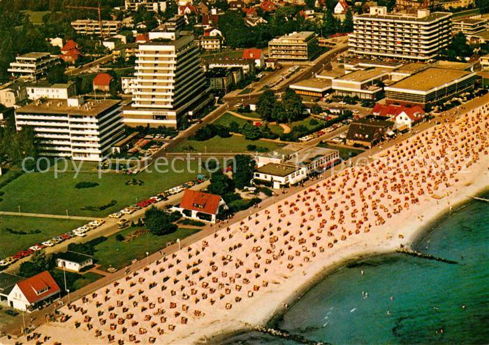 Groemitz Ostseebad Strand Hotels Fliegeraufnahme