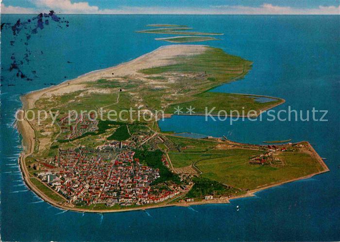 Norderney Nordseebad Luftbild aus 1000 m Flughoehe