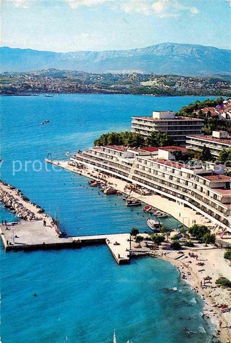 Split Spalato Hotel Lav Strand Fliegeraufnahme