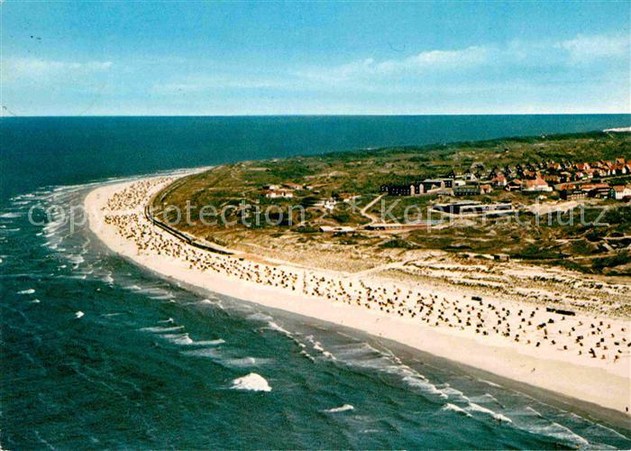 Langeoog Nordseebad Fliegeraufnahme
