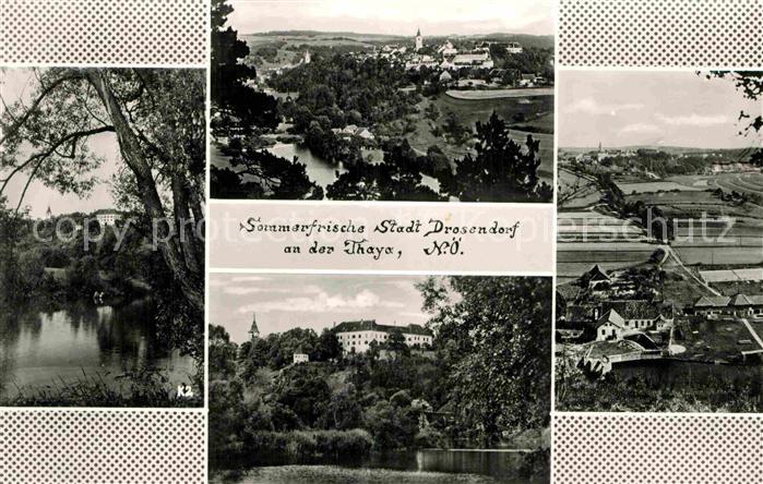 Drosendorf Panorama Weiher