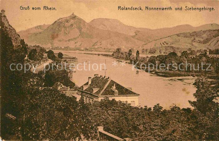 Rolandseck Nonnenwerth Siebengebirge