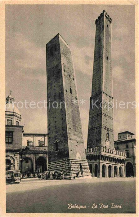 Bologna Die zwei Tuerme
