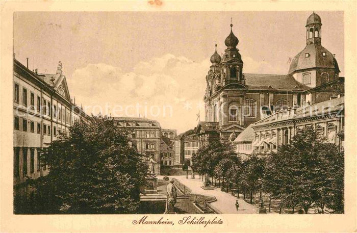 MANNHEIM BW Schillerplatz