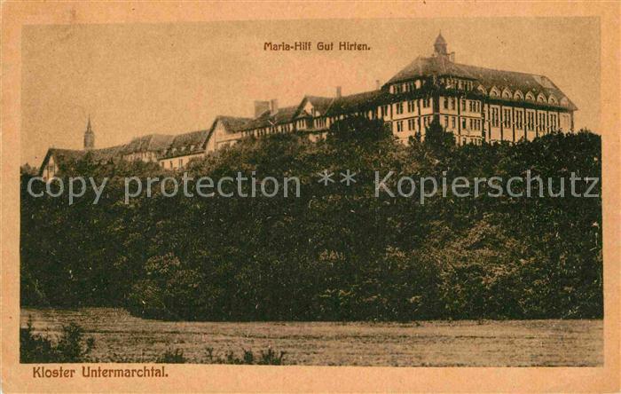 Untermarchtal Donau Kloster