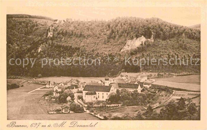 Beuron Donautal Teilansicht
