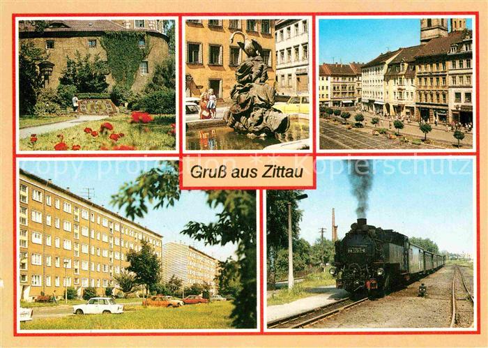 Zittau Blumenuhr Platz der Jugend Neubaugebiet Nord