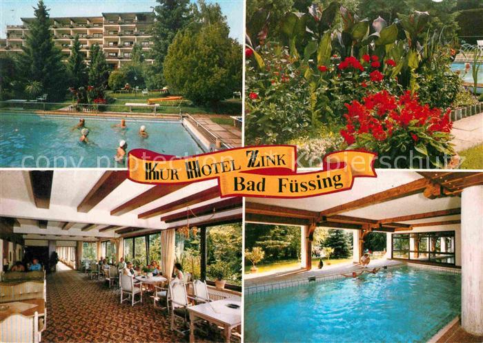 Bad Fuessing Hotel Zink Garten Hallenbad Freibad