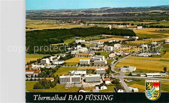 Bad Fuessing Fliegeraufnahme Schwefeltherme