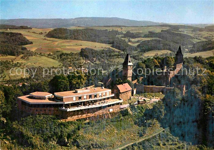 Frankenstein Bergstrasse Fliegeraufnahme Burgruine Frankenstein