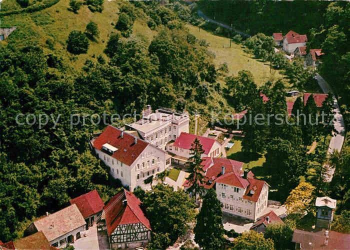Jugenheim Seeheim-Jugenheim Fliegeraufnahme Erholungsheim der Deutschen Bank