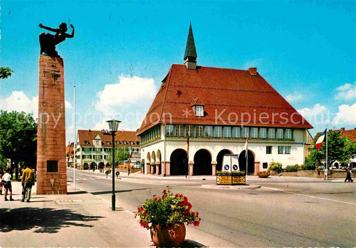 FREUDENSTADT BW Stadthaus Marktplatz Wiederaufbau Denkmal