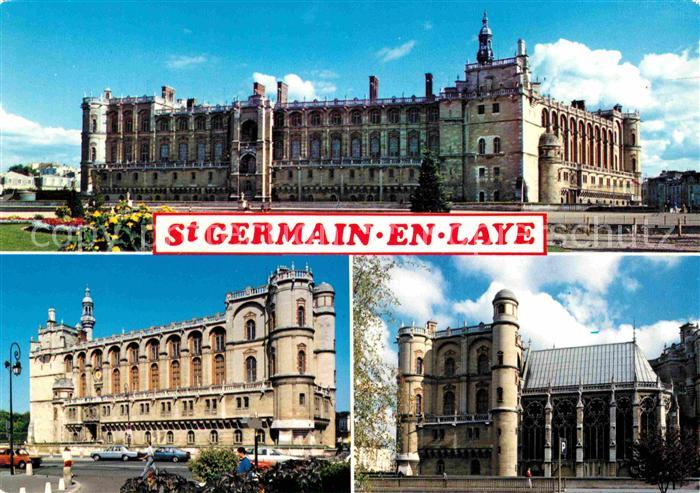 Saint-Germain-en-Laye Schloesser der Stadt