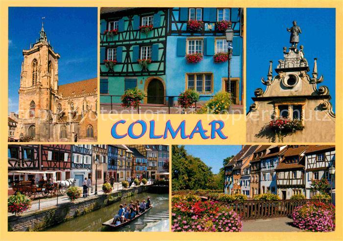 Colmar Haut Rhin Elsass Kathedrale Maison des Tetes Klein Venedig