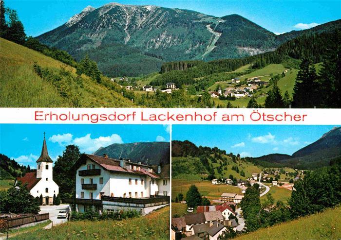 Lackenhof Gaming Kirche oetscher Teilansicht