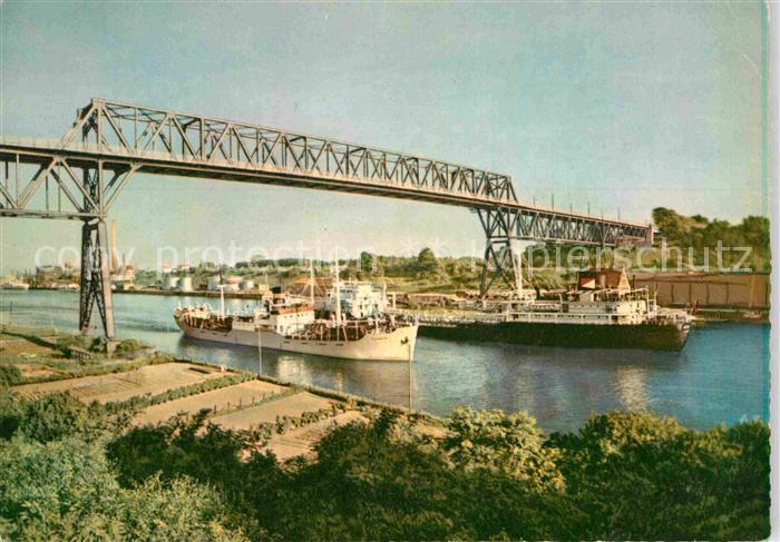 KIEL  CITY Nordostseekanal Prinz Heinrich Bruecke