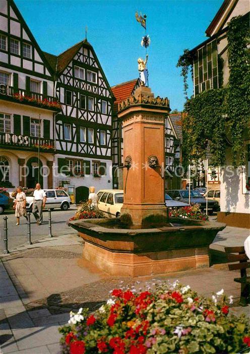 Bad Orb Brunnen am Marktplatz