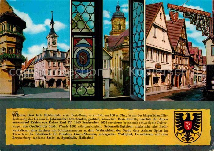 Aalen Rathaus Napoleonfenster Stadtkirche Hirschgasse