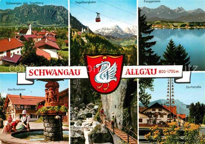 Schwangau Tegelbergbahn Forggensee P?llatschlucht