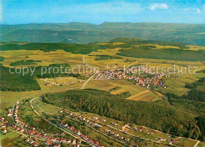 Wuertingen Fliegeraufnahme Bleichstetten Ruinen Hohenurach Hohenneuffen Burg-Tec