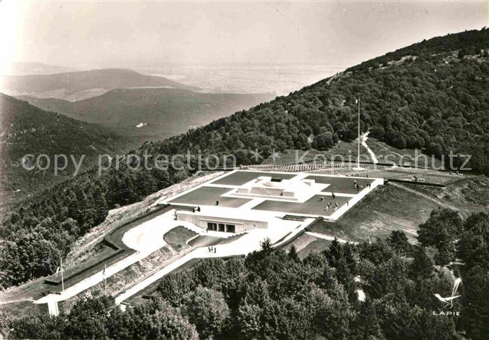 Vieil Armand Hartmannswillerkopf Fliegeraufnahme