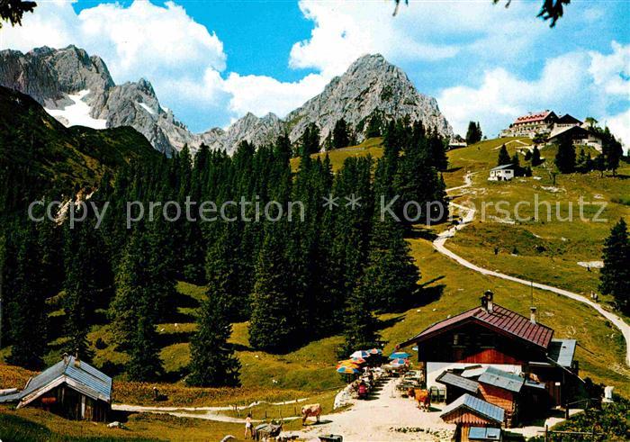 GARMISCH-PARTENKIRCHEN Bayern Am Kreuzeck Kreuzalm