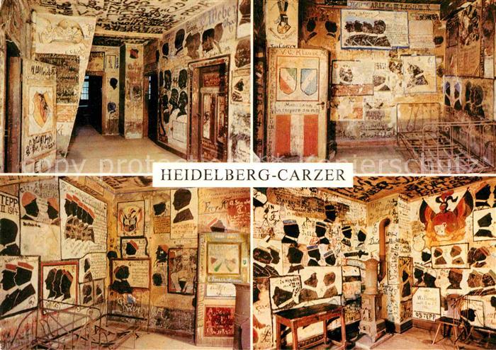 Heidelberg Neckar Carzer alte Universitaet Students Prison