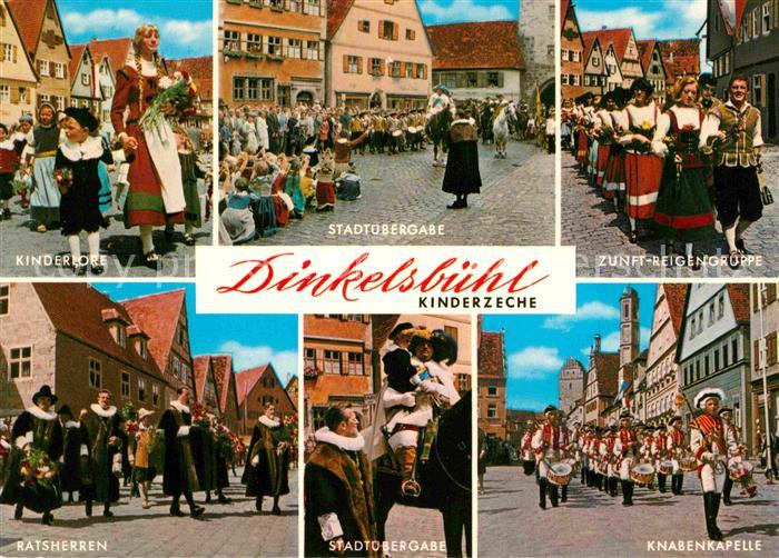 Dinkelsbuehl Knabenkapelle Ratsherren Stadtuebergabe