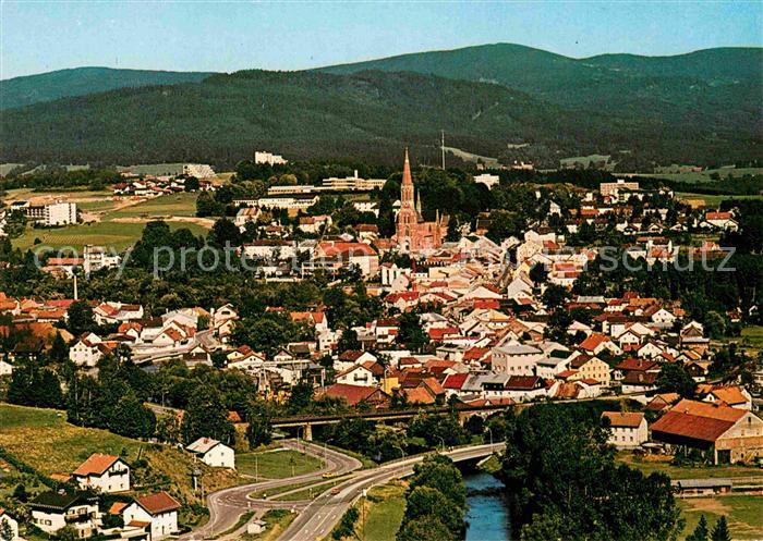 Zwiesel Niederbayern Fliegeraufnahme