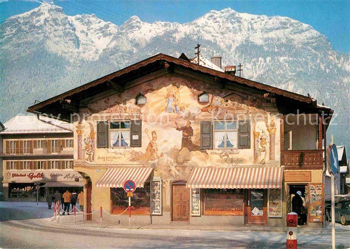 GARMISCH-PARTENKIRCHEN Bayern Freskenmalerei
