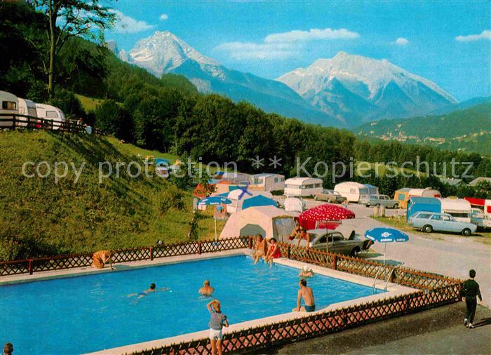 BERCHTESGADEN Bayern Camping Allweglehen Freibad