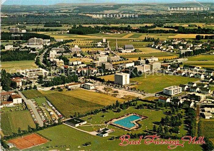 Bad Fuessing Fliegeraufnahme Schwefeltherme