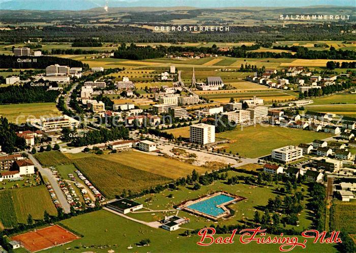 Bad Fuessing Fliegeraufnahme Schwefeltherme