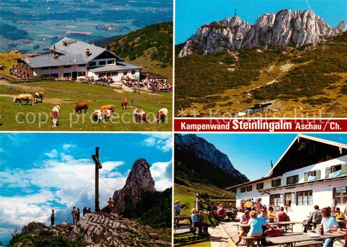Aschau Chiemgau Kampenwand Steinlingalm