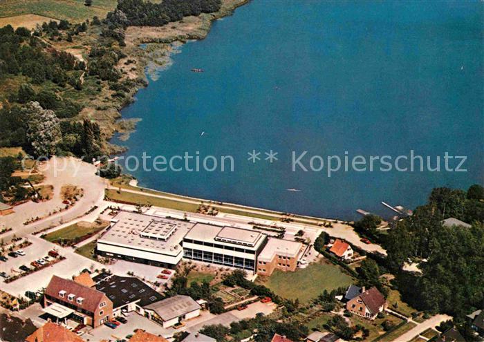 Eutin Schleswig-Holstein Rosenstadt Fliegeraufnahme Partie am Wasser