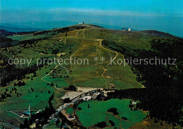 Feldberg Schwarzwald Fliegeraufnahme