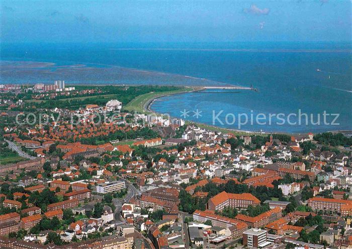 Cuxhaven Doese Nordseebad Fliegeraufnahme
