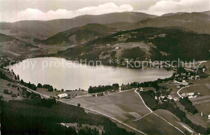 TITISEE Schwarzwald BW mit Feldberg Schwarzwald Fliegeraufnahme
