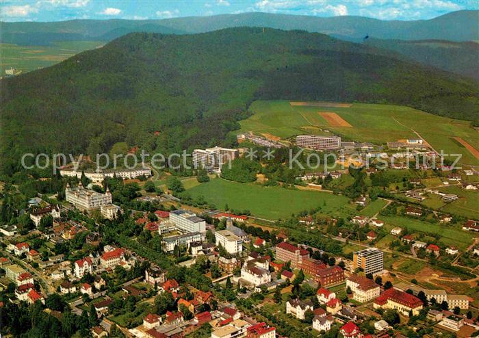 Bad Wildungen Kurviertel Fliegeraufnahme
