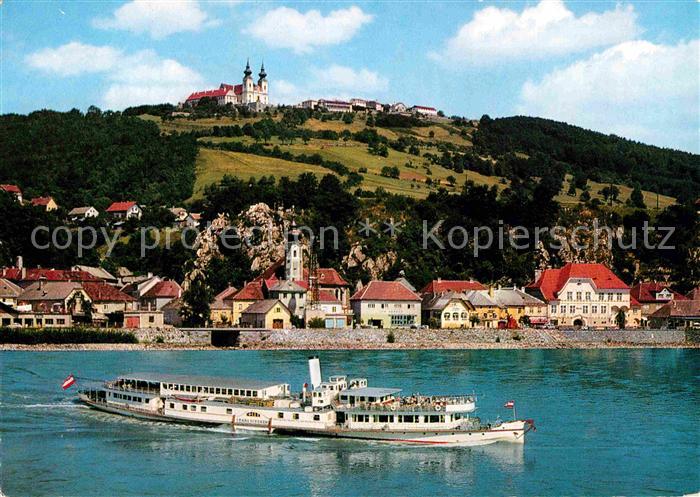 Marbach Donau Maria Taferl Wallfahrtsort Dampfer