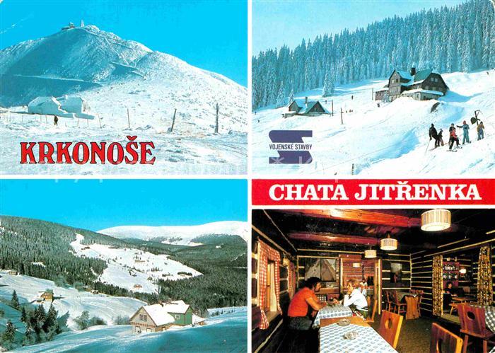 Pec pod Snezkou Chata Jitrenka Rekreacni stredisko Krkonose Berghotel Winterpano