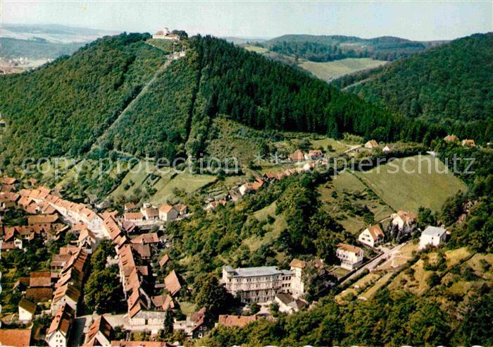 Bad Lauterberg Kneippheilbad Blick zum Hausberg Fliegeraufnahme