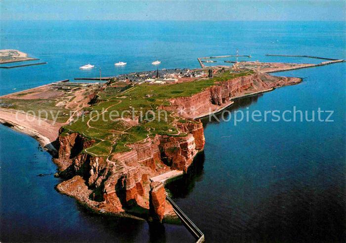 HELGOLAND Insel Schleswig-Holstein Fliegeraufnahme