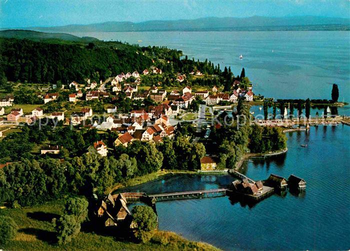 Unteruhldingen Pfahlbauten Fliegeraufnahme