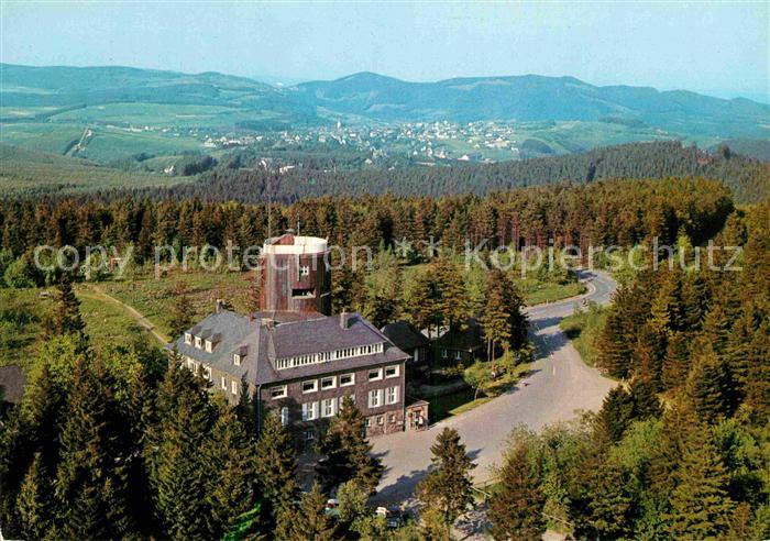 Winterberg Hochsauerland Gaststaette Kahler Asten Fliegeraufnahme